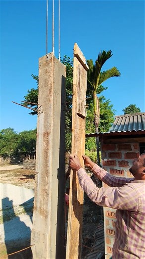 perfect column shuttering remove #shorts