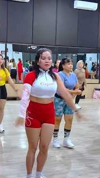 Beginner aerobics workout #fesyasahara #beginneraerobicsclass #dance #cheer