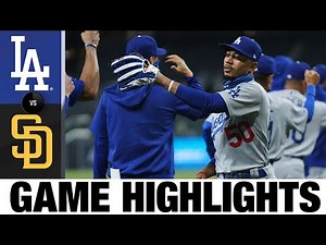Dustin May, AJ Pollock lead comeback win | Dodgers-Padres Game Highlights 8/4/20