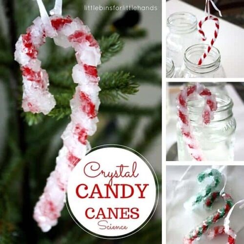 Crystal Candy Canes You Can Make - Little Bins for Little Hands