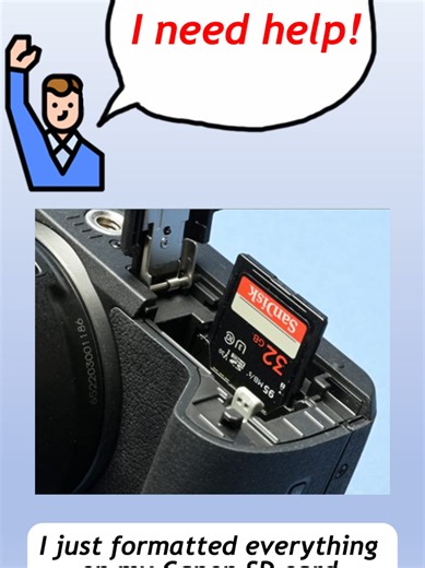 Accidentally formatted your Canon SD card? Don’t panic. Formatted Canon photos can often be recovered before being overwritten. This video shows how MyRecover helps restore formatted photos from Canon cameras quickly and safely. No technical skills required. Just scan, preview, and recover. MyRecover supports JPG and Canon RAW formats, including CR2 and CR3, even after formatting. Ideal for SD cards used in Canon DSLR and mirrorless cameras. Stop using the SD card immediately for the best recove