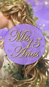 Invitación a 15 años tema Rapunzel.