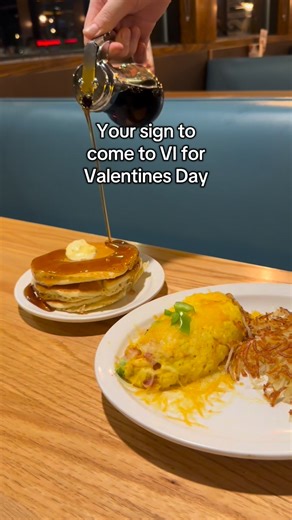 Sweet plans? We’ve got dessert covered❤️ 2 select entrées 2 slices of pie for $25 Dine in & enjoy. Ends 2/14! | Village Inn