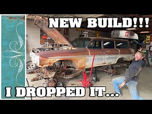 BODY REMOVAL! 1961 Chevrolet Parkwood Wagon. NEW PROJECT