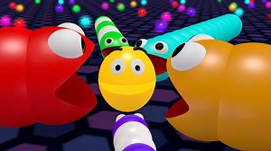 Pacman in Slither.io