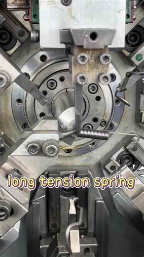 Customized Flat Tension Spring Double Rings Extension Spring for Industrial Sports Equipment