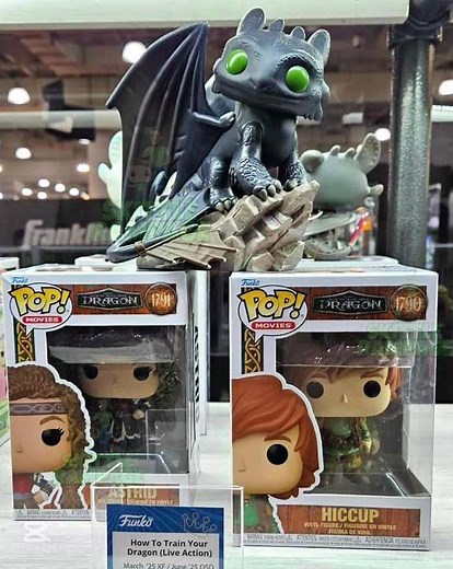 How To Train Your Dragon Live Action | Funko POPS! #toothless #howtotrainyourdragon #httyd