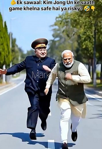 Kim Jong Un vs. Modi: Jang ya Game? 🏃‍♂️💨 | Hilarious Meme Video