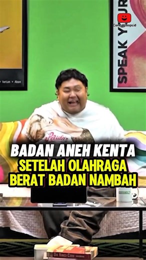 Nambah sekilo setelah olahraga 😅 #podcast #kenta #wendicagur #andhikapratama #komedi