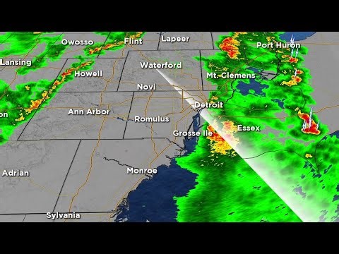 Storms moving through Southeast Michigan. Here's what to expect