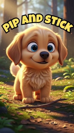 🐶This Puppy's Victory Over a Stick Will Make You Smile 🐾✨ #shorts #adorable #friendship