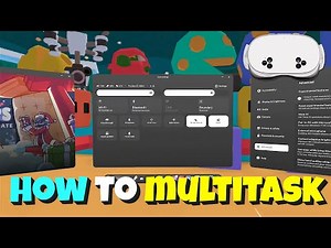 How to Setup & Use Multitasking on Quest (Great for Content Creators!)