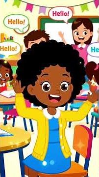 Hello Teacher, Hello Friends! | Good Morning Song for Kids | Preschool & Kindergarten Circle Time