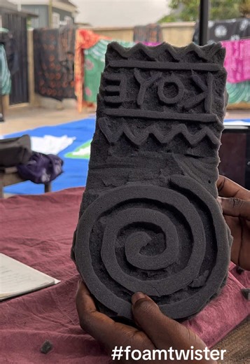 Explore Foam Twister Techniques for Batik Stamps