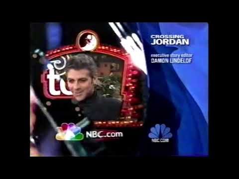 NBC split screen credits, circa 2002