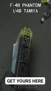 Painting and weathering the 3d printed spine detail for TamiyaUSA 1/48 F-4 Phantom #scalemodel | MM scale models