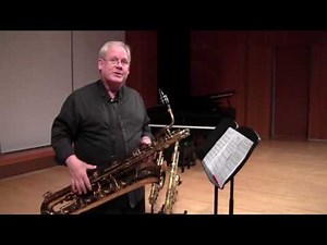BARITONE SAXOPHONE Etude - 3. Jazz Articulation - Jazz (Set 2 - 2016)