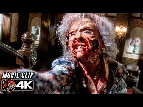 BRAINDEAD | Mom Becomes a Flesh-Eating Zombie! (1992) Movie CLIP 4K