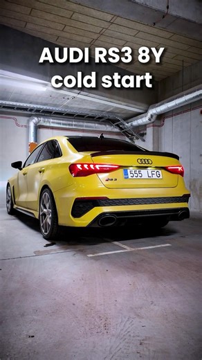 Audi RS3 8Y Cold Start - Exhaust Sound