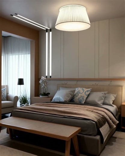 Elegant Home Office & Master Suite | AI Interior Video for Andréa Riccio