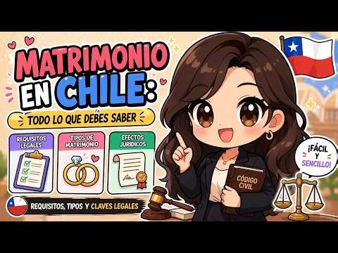 💍 Matrimonio en Chile: TODO lo que debes saber (Requisitos, tipos y claves legales) 🇨🇱