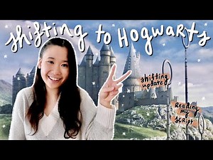 shifting to Hogwarts update + reading my script