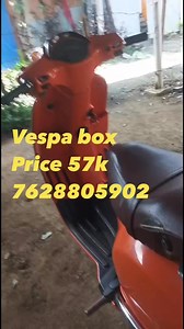 Vespa box model 19 price 57 cnt. No. 7628805902 | Thoi Takhel