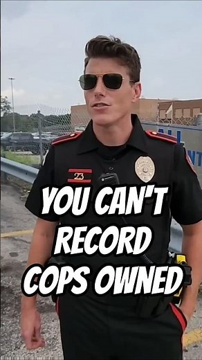 Idiot Cops Owned! WALK OF SHAME! First Amendment Audit