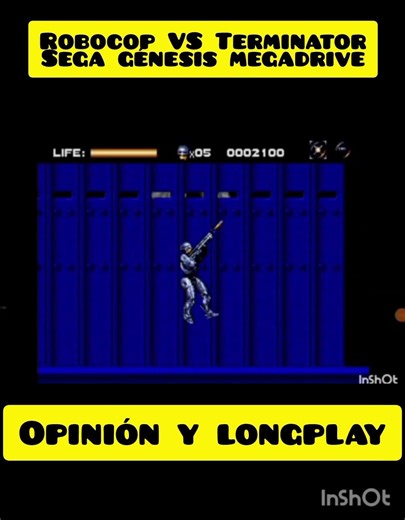 Robocop VS Terminator sega genesis mega Drive #sega #gameplay #megadrive