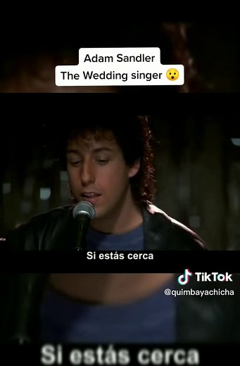Adam Sandler: Cantando en 'The Wedding Singer'