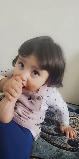 Baby tries to eat her toes 😋 😜