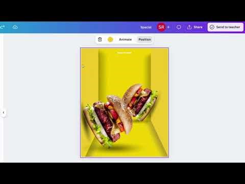 How to Design a Delicious Burger Graphic | Step-by-Step Tutorial