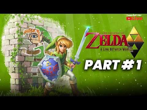 zelda a link between worlds Wakthrough Part 1 Live