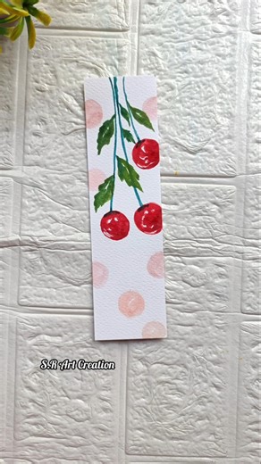 Paint with me✨🥰🔖#art#painting#bookmark#gouachepainting#shorts#vairalshorts#youtubeshorts