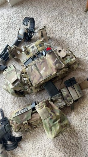 Plate carrier & Battle belt setup