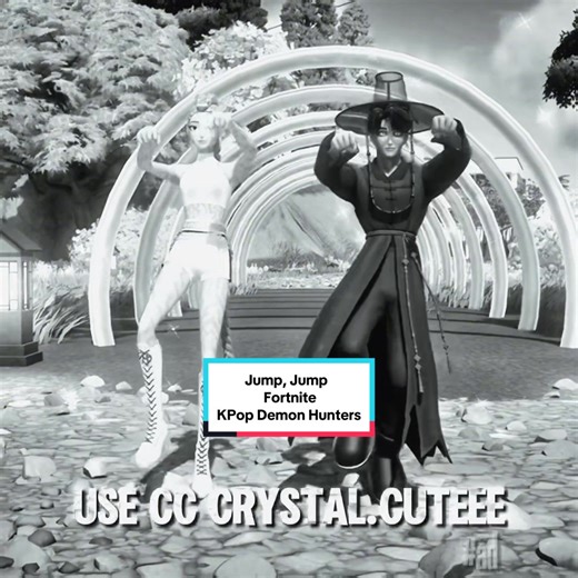 Jump with KPop Demon Hunters in Fortnite