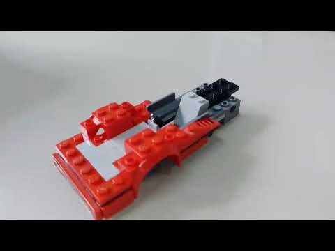 STOP MOTION animation LEGO® CAR FERRARI®