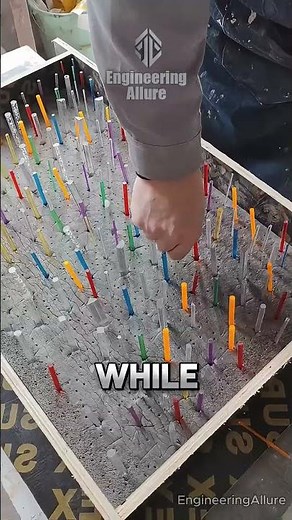 Translucent Concrete 🤯 Glows from the Inside #shorts