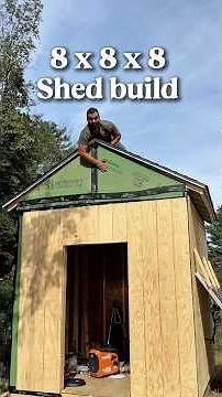 Building an 8 x8 shed
