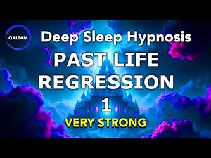 Hypnosis For Deep Sleep (PAST LIFE REGRESSION) ⚡ Very Strong!!!⚡ Trance Healing