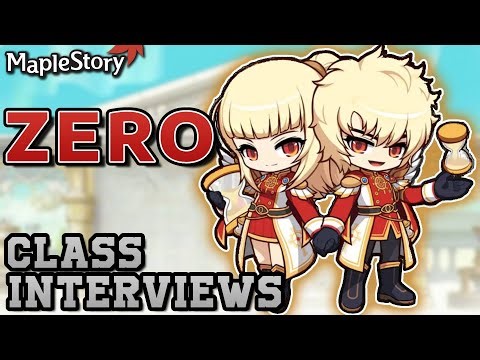 ZERO Class Interview w/ ORVIUS | Ranking ALL Maplestory Classes