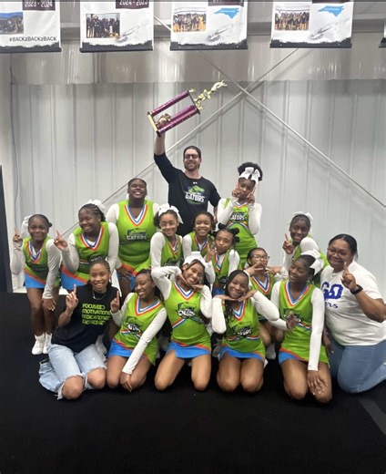 Historic Win for Our Middle School Cheer Squad!