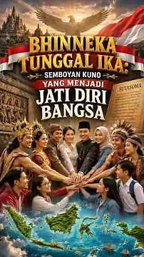 🤝Bhinneka Tunggal Ika: The Ancient Motto That Defined a Nation #indonesianhistory #culturalheritage
