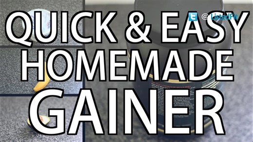 Homemade Weight Gainer for Bulking