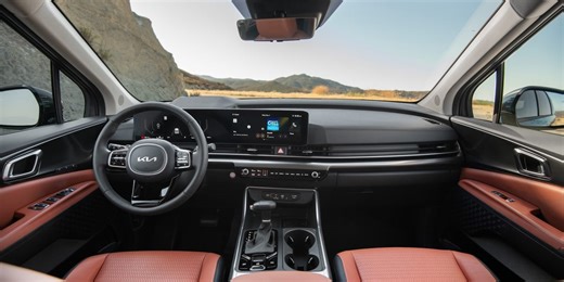 View Interior Photos of the 2025 Kia Carnival