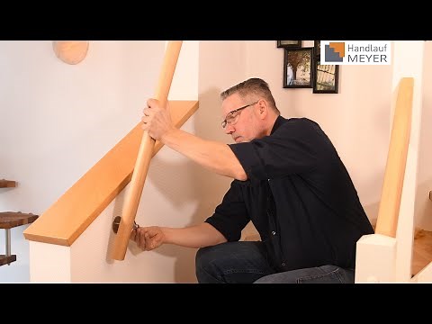 Installing a handrail - step-by-step instructions