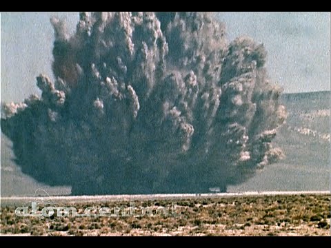 Project Sedan - H-Bomb rips a crater near Las Vegas
