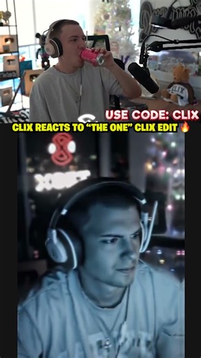 Clix REACTS to "The One" Clix edit 🔥