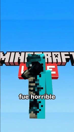 El desastre de la Minecraft Live 😞