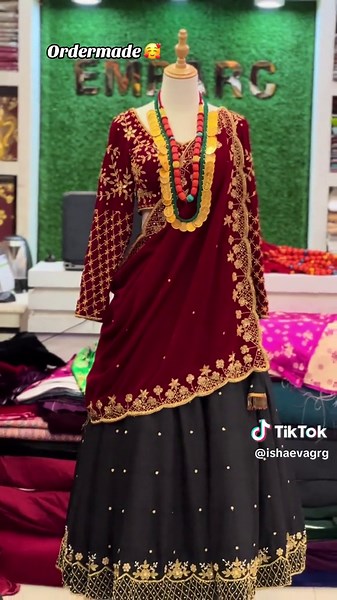 Embarc #pokharabishalbazar #shippingworldwide🌍✈️ #newdesign #culturaldress #available✅